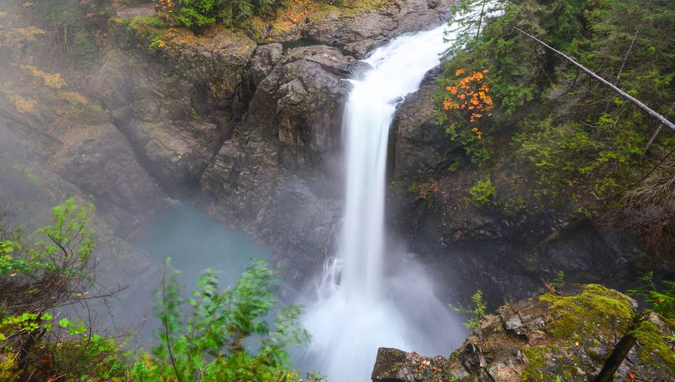 Scene from Campbell River, Vancouver Island